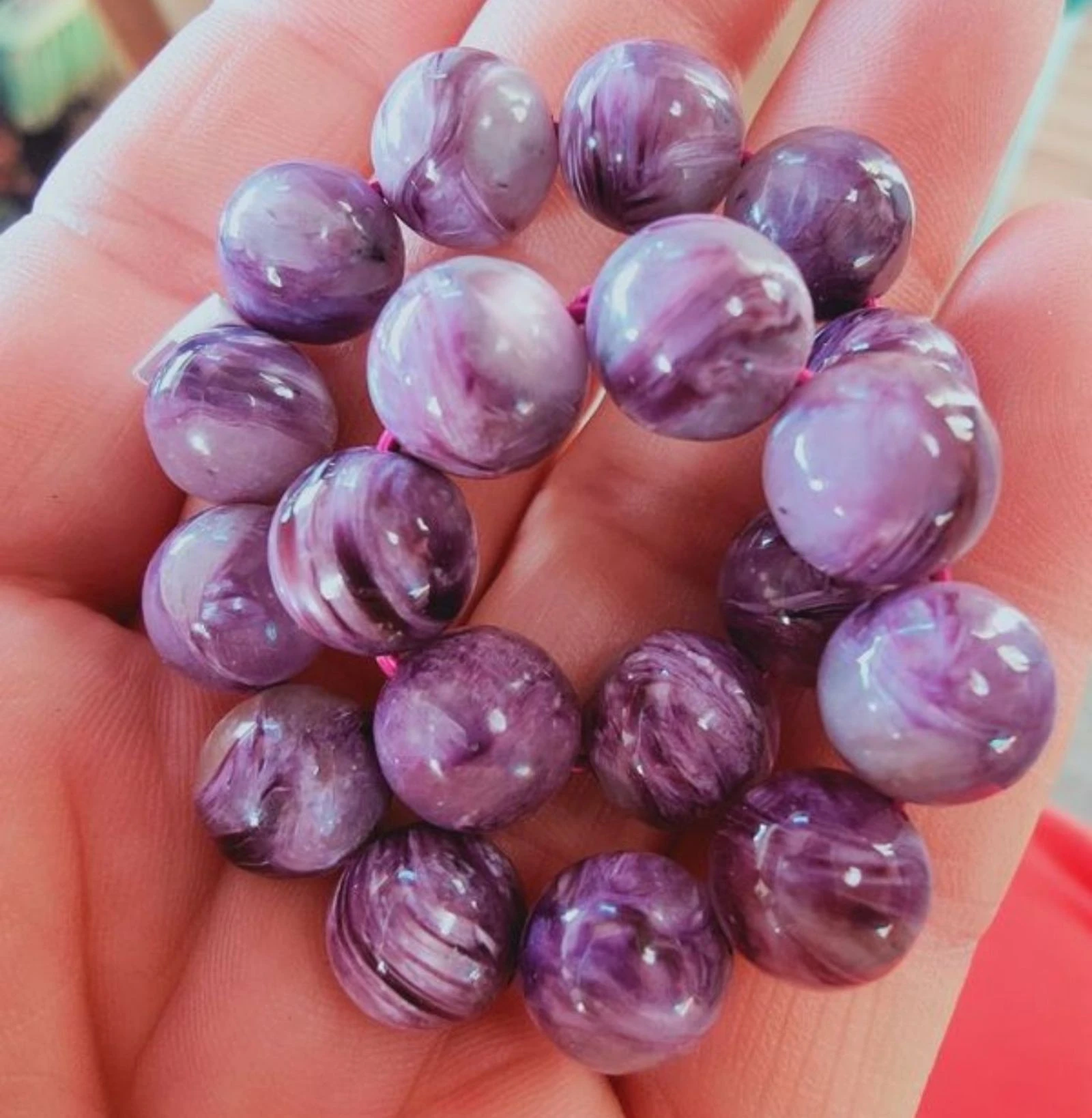 An AA+ Russian Charoite bracelet – photo 16